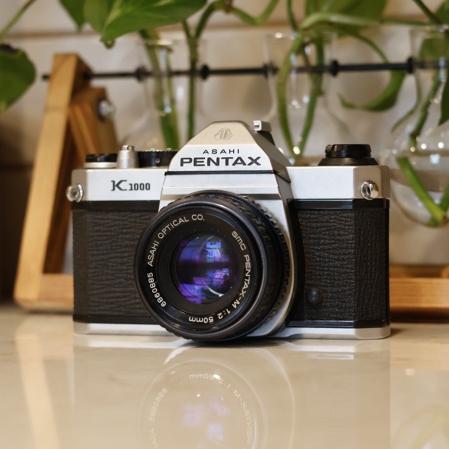 Pentax K1000 + 50mm f/2 Lens – 35mm Film SLR
