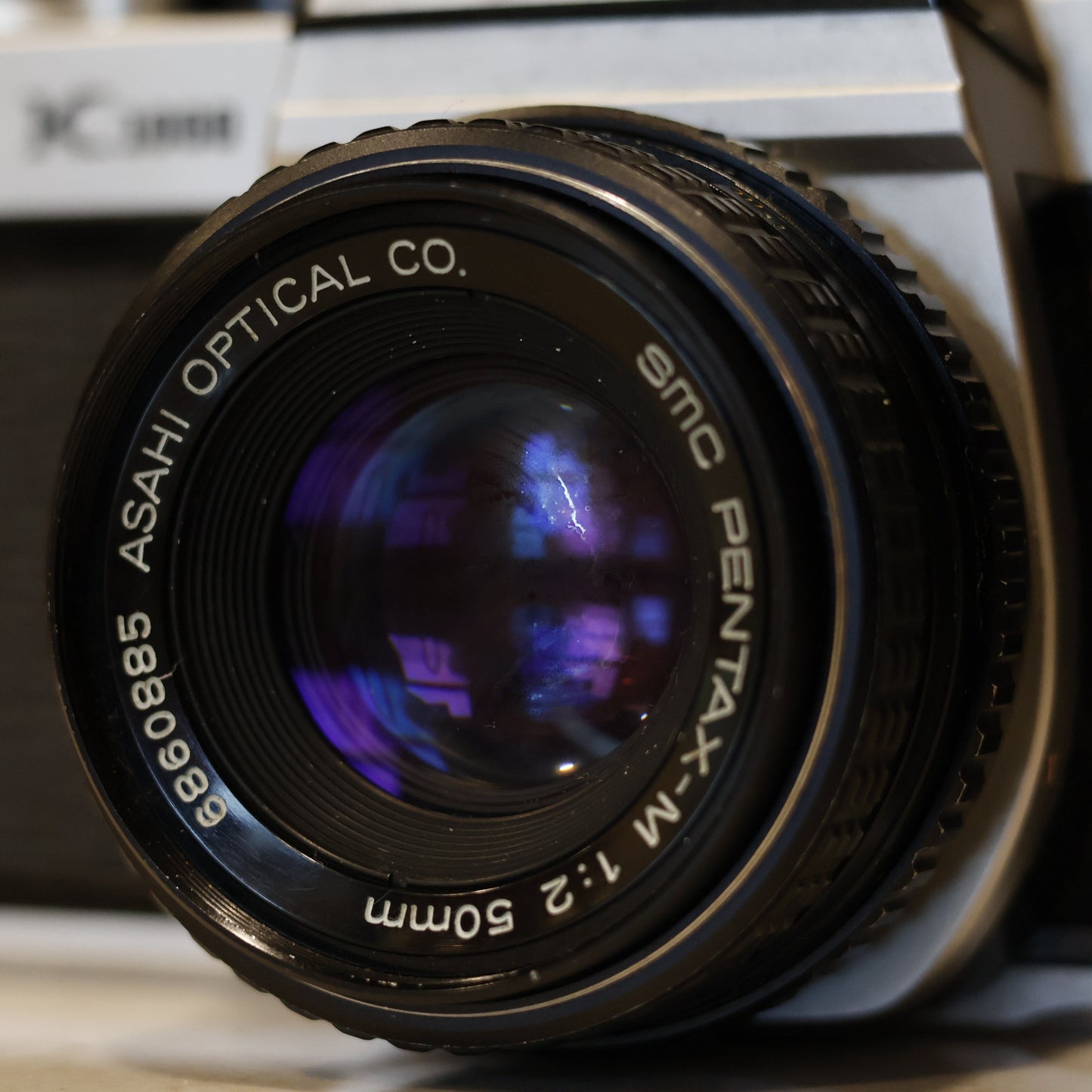 Pentax K1000 + 50mm f/2 Lens – 35mm Film SLR