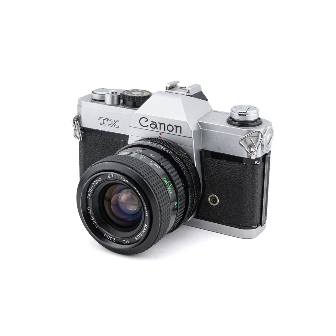 Canon TX Camera with 50mm F1.8 Lens